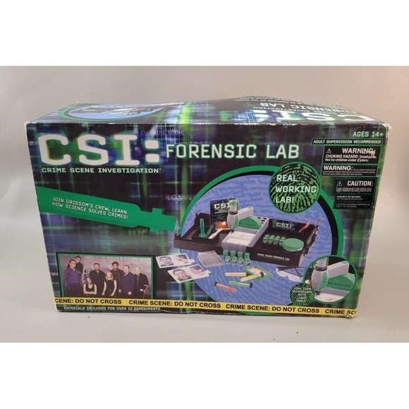 CSI:‎ Crime Scene Investigation FORENSIC LAB Rare Sealed See Pictures - Picture 1 of 7